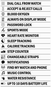 Smartwatch męski Sekonda 30220 różowe złoto bransoleta 9