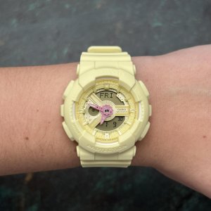 Zegarek Casio Baby-G BA-110AH-9AER żółty pasek 12