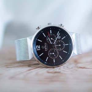 Zegarek męski Obaku Denmark V180GCCBMC srebrny 6