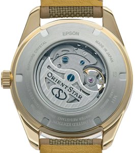 Zegarek męski Orient Star RE-BZ0005G00B beżowy 4