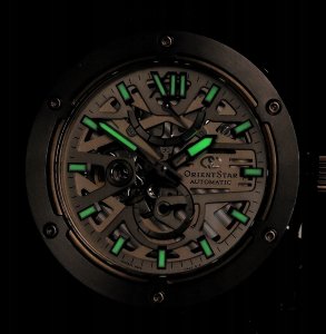 Zegarek męski Orient Star RE-BZ0005G00B beżowy 7