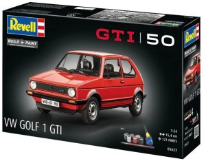 Model plastikowy samochód vw golf1 gti 50 years 1:24 11