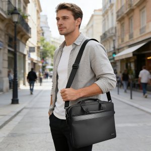 Torba 4smarts Torba na laptopa Target Eco* Slim 15 16 czarny 4