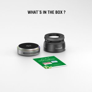 Ładowarka 4smarts Qi2 25W MagSafe ładowarka chłodząca uchwyt RGB 360 szary 5