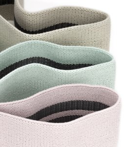 Gumy oporowe do ćwiczeń zestaw 3 szt. taśmy fitness do rehabilitacji opór 3-31 kg UNIWERSALNY 18