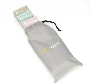 Gumy oporowe do ćwiczeń zestaw 3 szt. taśmy fitness do rehabilitacji opór 3-31 kg UNIWERSALNY 6