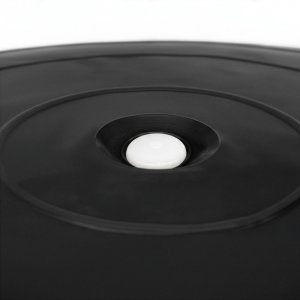 Piłka 85 cm do ćwiczeń pilates, rehabilitacyjnych, stretchingu z pompką, czarna UNIWERSALNY 8