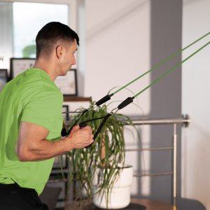 Gumy oporowe do ćwiczeń zestaw 5 szt. ekspanderów, taśmy fitness, kolorowe UNIWERSALNY 5