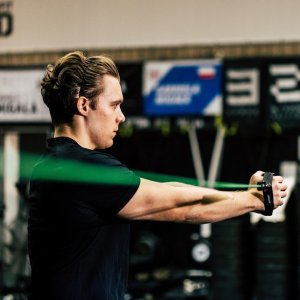 Gumy oporowe do ćwiczeń zestaw 5 szt. ekspanderów, taśmy fitness, kolorowe UNIWERSALNY 6