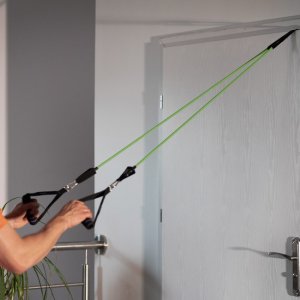 Gumy oporowe do ćwiczeń zestaw 5 szt. ekspanderów, taśmy fitness, kolorowe UNIWERSALNY 8