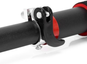 Drążek do podciągania 82-130 cm teleskopowy stalowy mocowany do futryny regulowany UNIWERSALNY 5