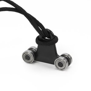 Hula hop z obciążeniem 24 elementy składane, z wypustkami do treningu cardio i fitness, czerwone UNIWERSALNY 16