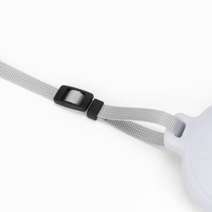 Hula hop z obciążeniem 16 elementów składane, z wypustkami i licznikiem fitness, biało-szare UNIWERSALNY 16