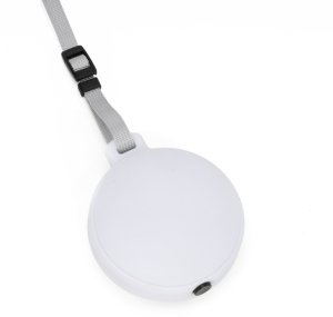 Hula hop z obciążeniem 16 elementów składane, z wypustkami i licznikiem fitness, biało-szare UNIWERSALNY 6