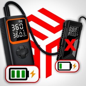 KOMPRESOR BEZPRZEWODOWY SAMOCHODOWY PREMIUM POWERBANK 5400mAh ZAM 5