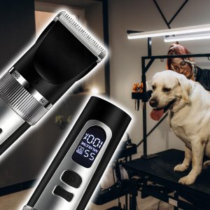 MASZYNKA DO STRZYŻENIA PSA ZWIERZĄT ZESTAW E333 3