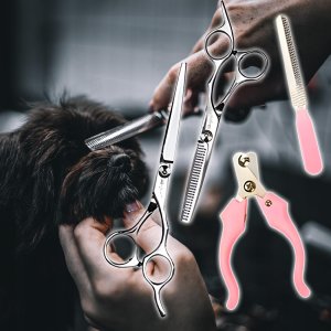 MASZYNKA DO STRZYŻENIA PSA ZWIERZĄT ZESTAW E333 5