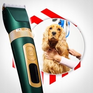 MASZYNKA DO STRZYŻENIA PSÓW PROFESJONALNA BEZPIECZNY TRYMER DLA PSA CICHY 2