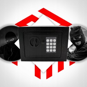 MAŁY SEJF NA PIENIĄDZE DOKUMENTY SZYFROWY PIN KLUCZ DOMOWY BIUROWY 4L 2