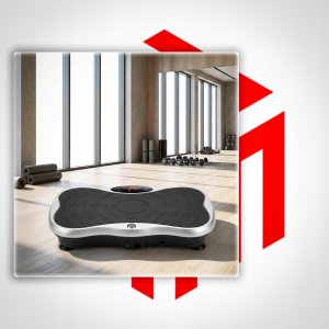 PLATFORMA WIBRACYJNA WYSZCZUPLAJĄCA Z LINKAMI FITNESS TRENING CAŁEGO CIAŁA 3