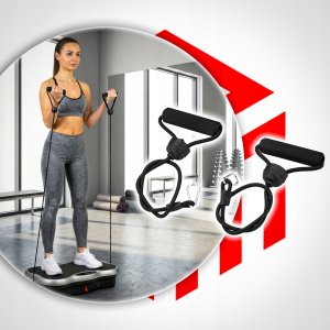 PLATFORMA WIBRACYJNA WYSZCZUPLAJĄCA Z LINKAMI FITNESS TRENING CAŁEGO CIAŁA 5