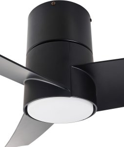 Wentylator sufitowy z lampą CANETE Z pilotem LED Czarny 6