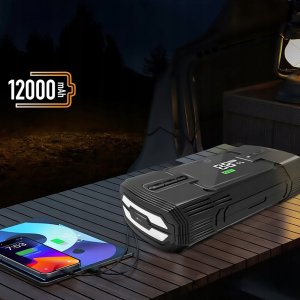 Manta MAJS001AP Jumpstarter With Air Compressor 5902510696665 11