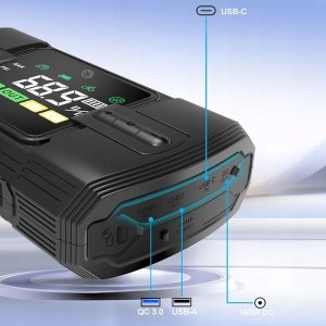 Manta MAJS001AP Jumpstarter With Air Compressor 5902510696665 5