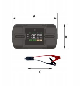 Manta MAJS001AP Jumpstarter With Air Compressor 5902510696665 7