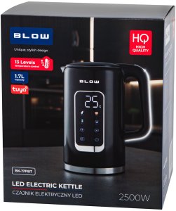 44-763# Czajnik czarny z wyświetlaczem 2500w bk-17pbt blow wi-fi tuya 150