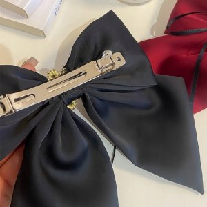 ECARLA_Spinka do włosów z diamencikami Czarna XL SP441CZ 5