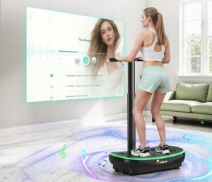 Platforma Wibracyjna 4D PRO 7w1 900W 3 Silniki LED Udźwig 250kg Domowa Moc 4