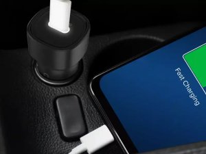 CANYON Ładowarka samochodowa OnDrive 30 PD 30W USB-C czarna 2