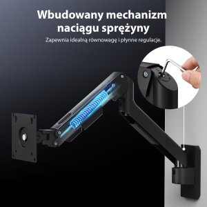 SENSE7 Uchwyt do ściany na monitor 17"-32" HANG Light WALL ARM 3