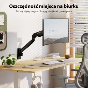 SENSE7 Uchwyt do ściany na monitor 17"-32" HANG Light WALL ARM 5