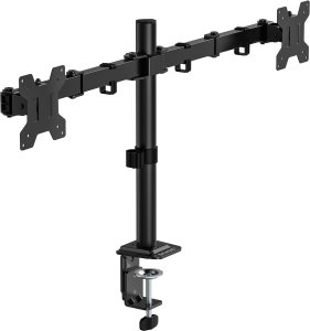 SENSE7 Uchwyt biurkowy na 2 monitory 17"-32" FLOAT Light DOUBLE 11