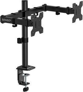 SENSE7 Uchwyt biurkowy na 2 monitory 17"-32" FLOAT Light DOUBLE 9