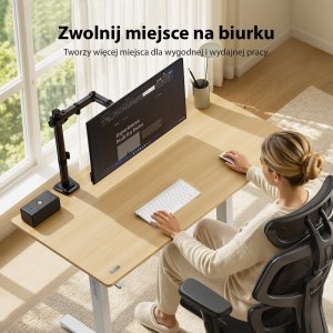 SENSE7 Uchwyt biurkowy na monitor 17"-32" FLOAT Light ARM 4