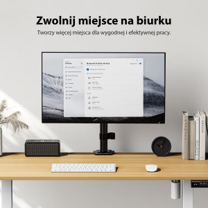 SENSE7 Uchwyt biurkowy na monitor 17"-32" FLOAT Light 4