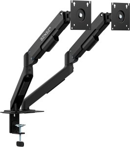 SENSE7 Uchwyt biurkowy na 2 monitory 17"-32" HANG DOUBLE Light 8