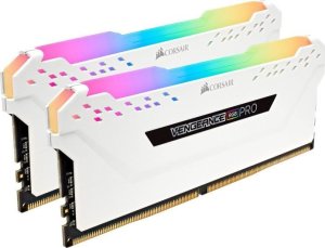 Pamięć Corsair Vengeance RGB PRO, DDR4, 32 GB, 2666MHz, CL16 (CMW32GX4M2A2666C16W) 2
