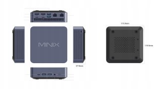Mini PC Minix N512 i5 12600h 16+512GB 10