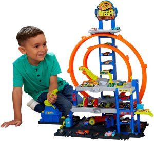 Mattel HW CITY MEGA GARAZ ATAK GIGAPETLA JLC05 PUD1 2