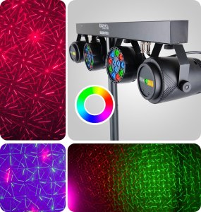 Lampa studyjna Ibiza Light Zestaw oświetleniowy Ibiza DJLIGHT65 one size 20