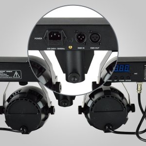 Lampa studyjna Ibiza Light Zestaw oświetleniowy Ibiza DJLIGHT65 one size 23