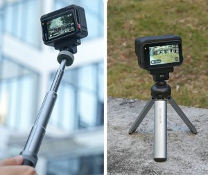 Szybkozłączka SunnyLife Uchwyt Szybkozłączka 1/4"" + Baza Na Magnes Do Insta360 X4 Air X5 Ace Pro 2 / Dz-142-d 7