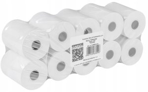Rolki termiczne OFFICE PRODUCTS, 60mm x 30m, gr. 48 +/- 6, 10 szt., białe 2