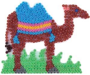 Hama Beads Hama midi płytki z zaczepami 291/292/293/294 w blisterze 3