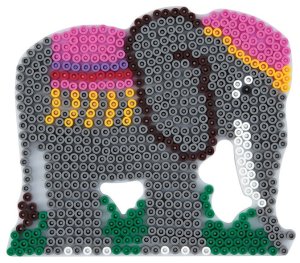 Hama Beads Hama midi płytki z zaczepami 291/292/293/294 w blisterze 4