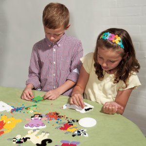 Hama Beads Hama midi płytki z zaczepami 291/292/293/294 w blisterze 5